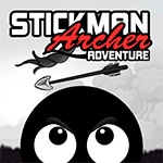 เกมส์ยิงธนูช่วยชีวิตตัวเส้น Stickman Archer Adventure Game