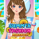 เกมส์แต่งหน้าไปเที่ยวซัมเมอร์ Summer Fashion Makeover Game