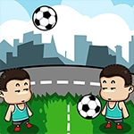 เกมส์เดาะลูกฟุตบอลกับหนุ่มหน้ามึน Super Ball Juggling Game