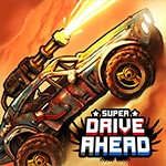 เกมส์ขับรถบัมป์ต่อสู้ Super Drive Ahead