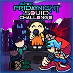 เกมส์เต้นตามลูกศรของเพลง Super Friday Night Squid Challenge