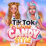 เกมส์เสริมสวยสไตล์แคนดี้น่ารัก TikTok Divas Candy Style