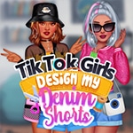 เกมส์ออกแบบชุดเดนิมติ๊กต็อก TikTok Girls Design My Denim Shorts