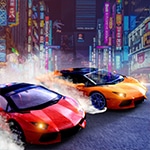 เกมส์ขับรถแลมโบแข่งกัน2คน Two Lambo Rivals Drift Game