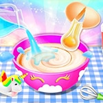 เกมส์ทำเค้กม้ายูนิคอร์น Unicorn Cake Make Game