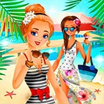 เกมส์แต่งตัว6สาวไปเที่ยวทะเลซัมเมอร์ Vacation Summer Dress Up Game