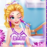 เกมส์แต่งตัวเจ้าหญิงเชียร์ลีดเดอร์ Vampire Princess Cheerleader Girl Game