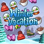 เกมส์จับคู่หน้าหนาว Winter Vacation