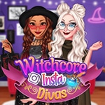 เกมส์แต่งตัวสาวสวยสไตล์แม่มด Witchcore Insta Divas