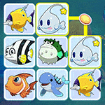 เกมส์จับคู่ปลาน้อยใต้ทะเล Sea Fish Onet Game