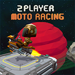 เกมส์แข่งมอเตอร์ไซค์มันๆ2คน 2 Player Moto Racing