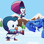 เกมส์เพนกวินยิงปืนจัดการศัครู Angry Penguins Game