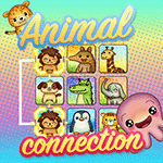 เกมส์จับคู่มาจองรูปสัตว์สุดน่ารัก Animal Connection Game