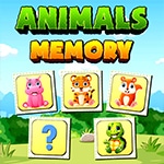เกมส์เปิดป้ายสัตว์น่ารัก Animals Memory Match