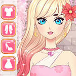 เกมส์แต่งตัวอนิเมะสุดน่ารัก Anime Girls Dress Up Game