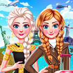 เกมส์แต่งตัวเจ้าหญิงเที่ยวรอบโลก BFFs Travelling Vibes