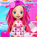 เกมส์แต่งตัวสาวน้อยเลล่าตะลุยเมืองแคนดี้ Baby Bella Candy World Game