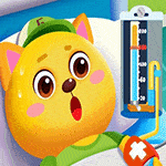 เกมส์โรงพยาบาลรักษาแพนด้าตัวน้อย Baby Panda Hospital Care Game