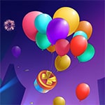 เกมส์จับคู่บอลลูนหลากสี Balloon Match 3D