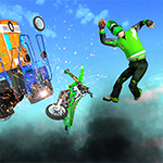 เกมส์แข่งมอเตอร์ไซค์กับรถไฟ Bike Vs. Train