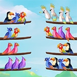 เกมส์นกปริศนาฝึกสมอง Bird Sort Puzzle