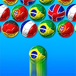 เกมส์ยิงบอลธงชาติ Bubble Shooter World Cup