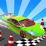 เกมส์ขับรถวิบากดาดฟ้า Car Stunt Races Mega Ramps