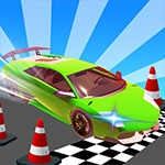 เกมส์ขับรถวิบากดาดฟ้า Car Stunt Races Mega Ramps