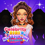 เกมส์แต่งตัวไปงานฉลองแฟชั่น4ชุด Celebrity RiRi All Around The Fashion Game