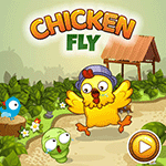 เกมส์ไก่กระโดดสูงหลบหมา Chicken Fly Game