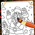 เกมส์ระบายสีรูปวันคริสต์มาส2022 Christmas Coloring Game