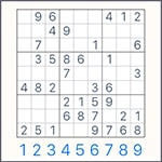 เกมส์ซูโดกุคลาสสิก Classic Sudoku Puzzle