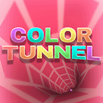 เกมส์สปีดซิ่งในอุโมงค์สีสัน Color Tunnel Game