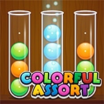 เกมส์เรียงลูกบอลสีปริศนา Colorful Assort