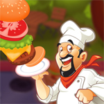 เกมส์เปิดร้านเบอร์เกอร์แสนอร่อย Cooking Fever