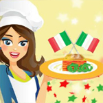 เกมส์ทำลาซานญ่ามังสวิรัติ Cooking with Emma: Vegetable Lasagna