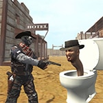 เกมส์คาวบอยปะทะสกิบิดี้ Cowboy vs Skibidi Toilets