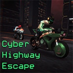 เกมส์ขับมอเตอร์ไซค์สุดมันส์ในเมือง Cyber Highway Escape