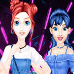 เกมส์แต่งตัว3สาวแฟชั่นเดนิม Denim Dress Fashion Game