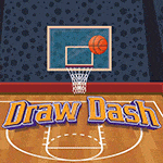 เกมส์ลากเส้นให้ลูกบาสลงห่วง Draw Dash Game