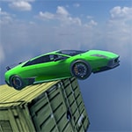 เกมส์ขับรถสตั๊นท์แมนวิบาก Extreme Stunt Car Game