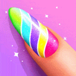 เกมส์ทำสปาแต่งเล็บแฟชั่น Fashion Diy Nail Art Blog Game