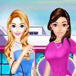 เกมส์แต่งตัวแฟชั่นนักเรียน3คน Fashion Student Dress Up Game