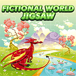 เกมส์จิ๊กซอว์ดินแดนเทพ Fictional World Jigsaw