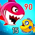 เกมส์ปลากินปลา3คน Fish Eat Getting Big