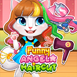 เกมส์ออกแบบทรงผมแองเจล่า Funny Angela Haircut