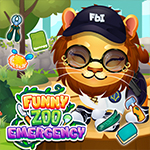 เกมส์รักษาสัตว์ป่าฉุกเฉิน Funny Zoo Emergency