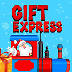 เกมส์ซานต้าขับรถไฟส่งกล่องของขวัญ Gift Express Game