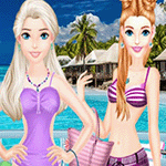 เกมส์แต่งตัว3สาวไปเที่ยวซัมเมอร์ Girls Summer Vacation Fashion Game