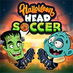 เกมส์ฟุตบอลฮาโลวีน2คน Halloween Head Soccer